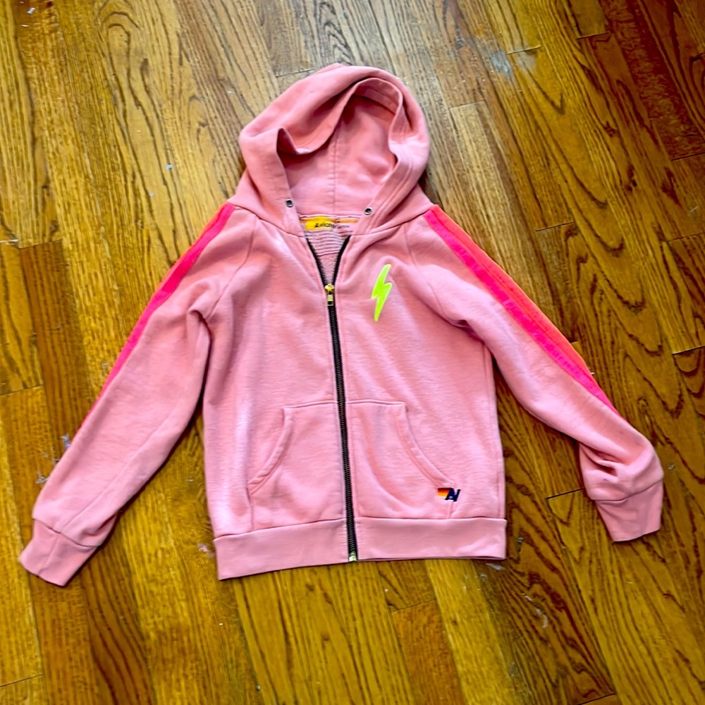 Aviator nation kids sweatshirt zip up